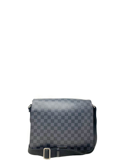 Maletín "Damier Graphite District MM"