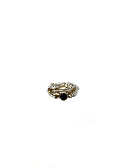 Anillo Plateado