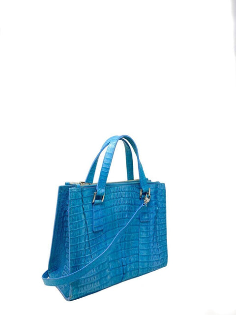 Cartera Azul