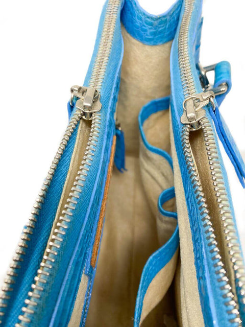 Cartera Azul