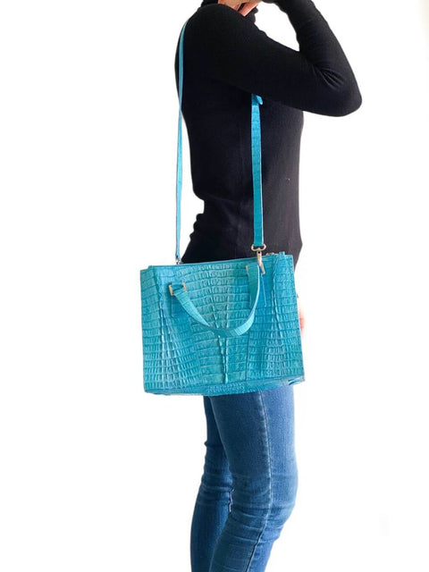 Cartera Azul