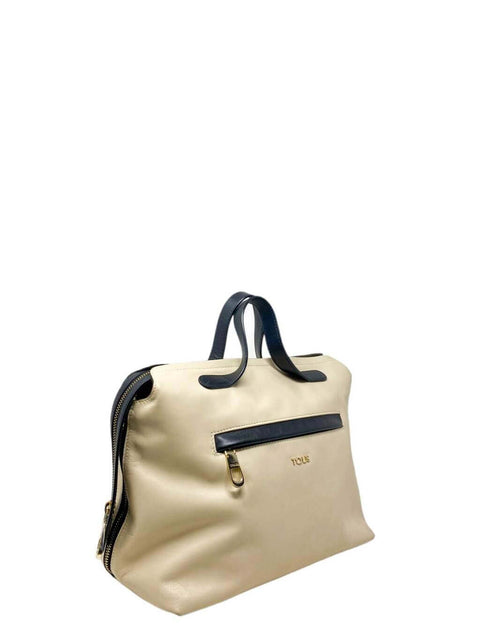 Cartera Beige