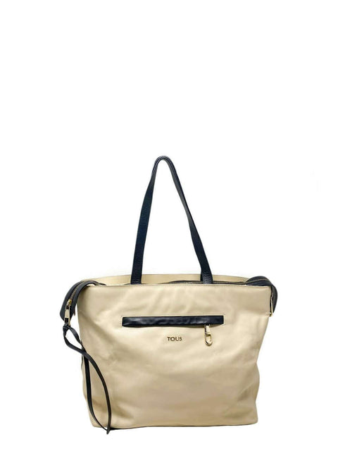 Cartera Beige
