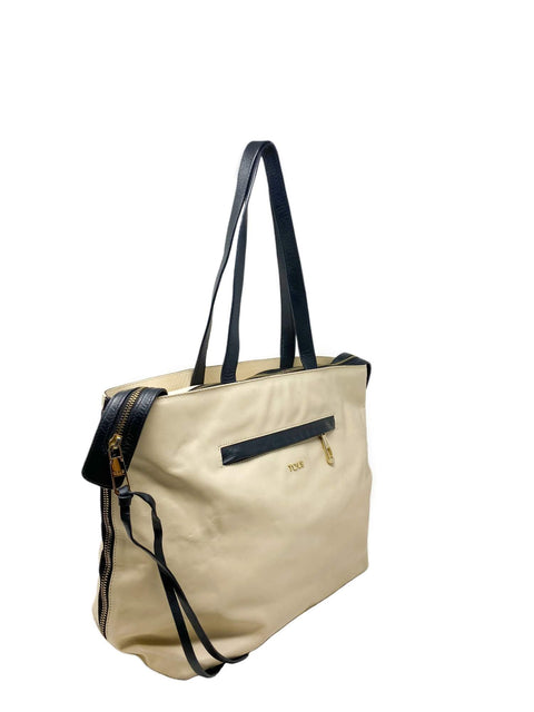 Cartera Beige