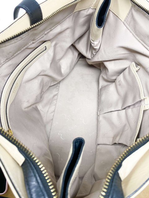 Cartera Beige