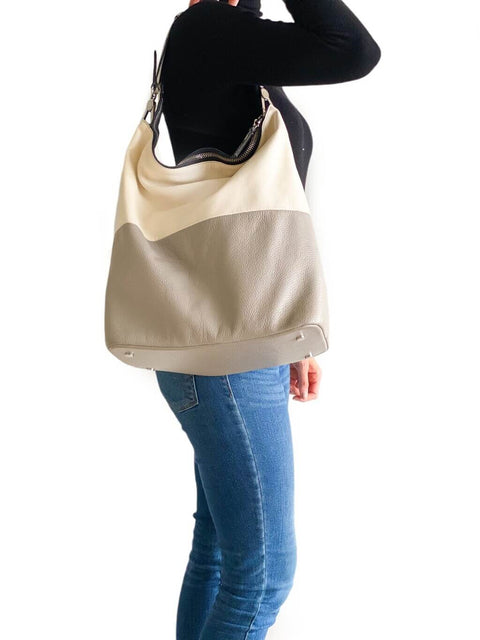 Cartera Gris