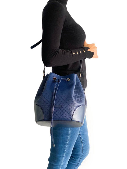 Cartera "Bright Diamante Drawstring Bucket Bag"