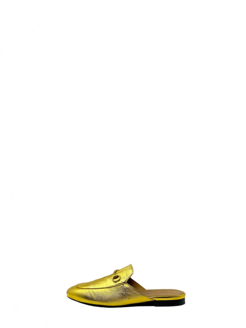 Mules "Princetown Horsebit Accent Mules"