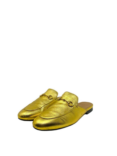 Mules "Princetown Horsebit Accent Mules"