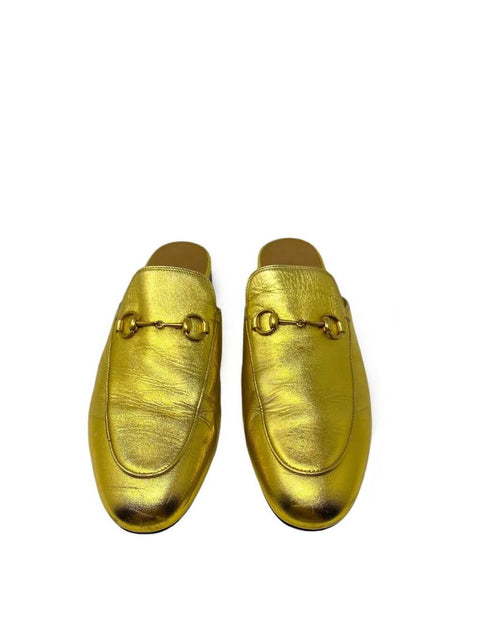 Mules "Princetown Horsebit Accent Mules"