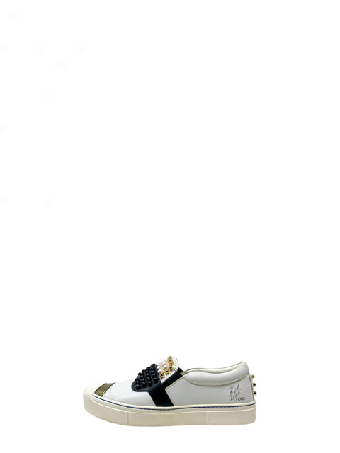 Slip-On "Leather Graphic Print"