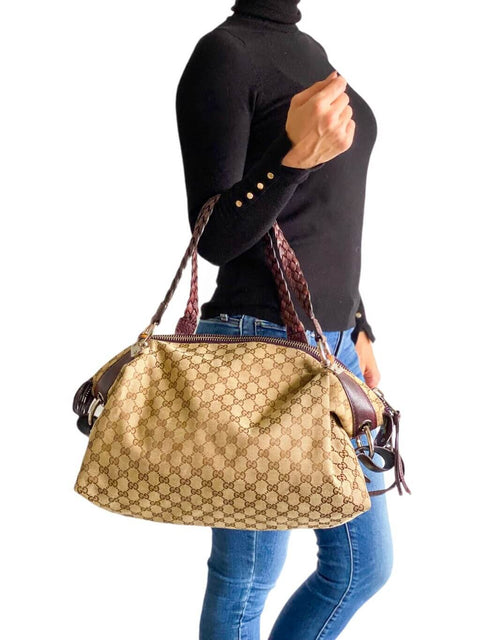 Cartera "GG Canvas Bamboo"