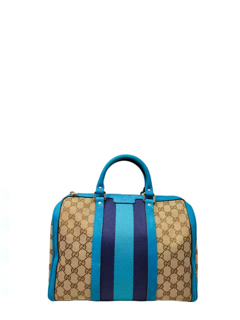 Cartera "GG Canvas Web Boston Bag"