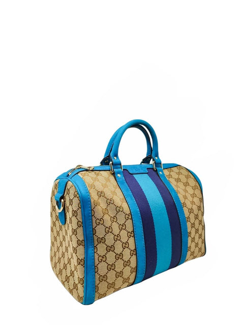 Cartera "GG Canvas Web Boston Bag"