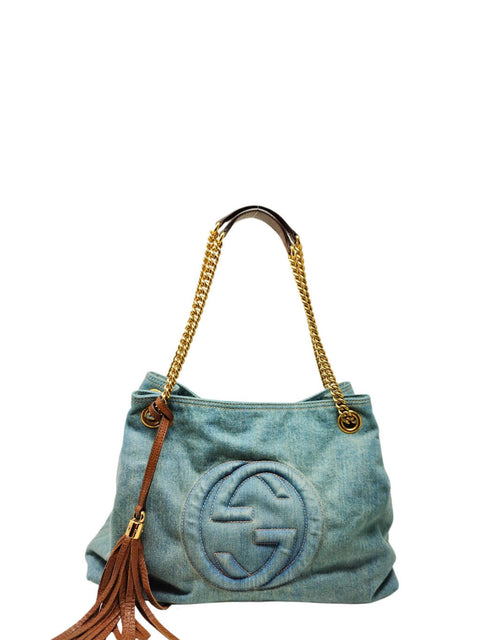 Cartera "Denim Soho Chain Tote"