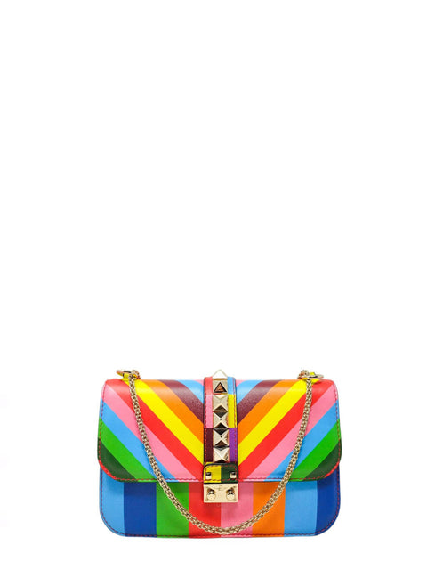 Cartera "Multicolore Rockstud"