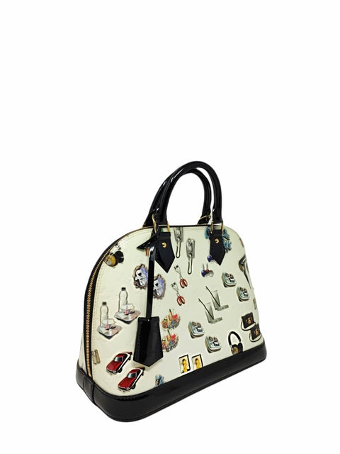 Cartera "Monogram Vernis Stickers Alma"