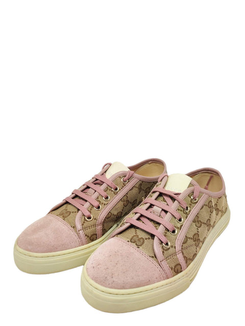 Tenis "GG Monogram Canvas"