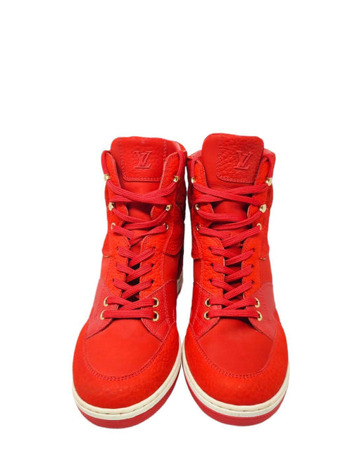 Tenis "Leather Wedge Sneakers"