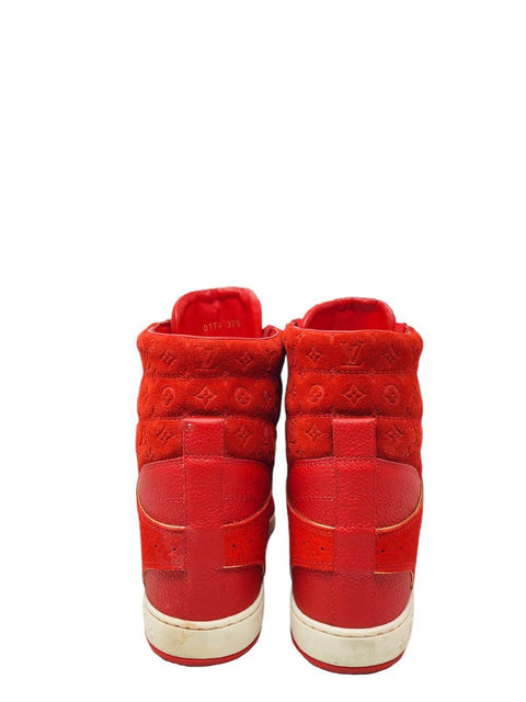 Tenis "Leather Wedge Sneakers"