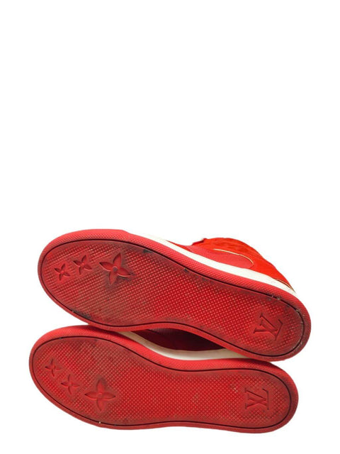 Tenis "Leather Wedge Sneakers"