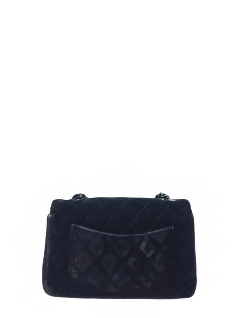 Cartera "Mini Flap Velvet"