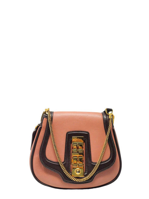 Cartera "Cuir Art-déco Trapèze"