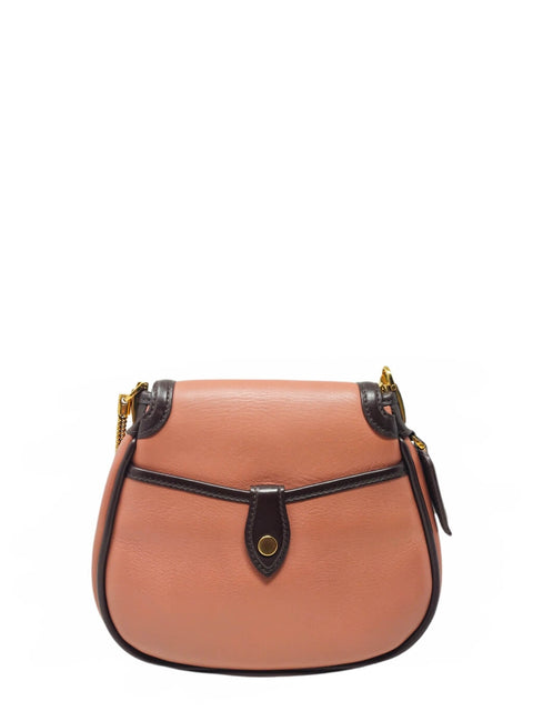 Cartera "Cuir Art-déco Trapèze"