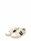Tenis "Web Accent Leather Sneakers"