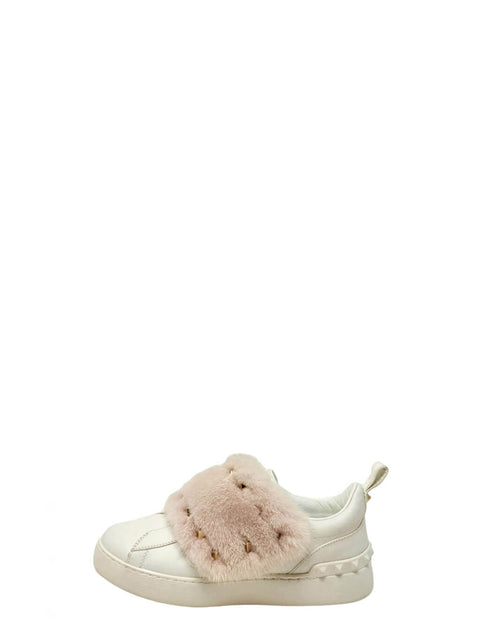 Tenis "Rockstud Accents with Mink Trim"