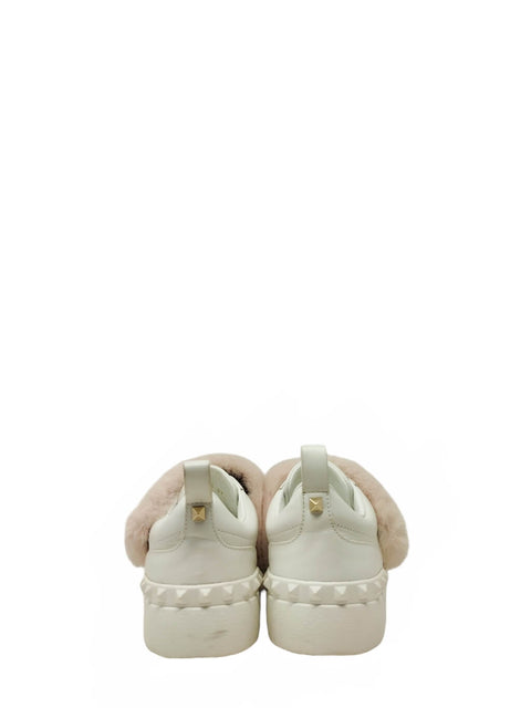 Tenis "Rockstud Accents with Mink Trim"