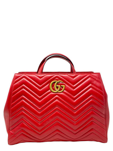 Bolso "Medium Marmont Matelassé GG Tote"