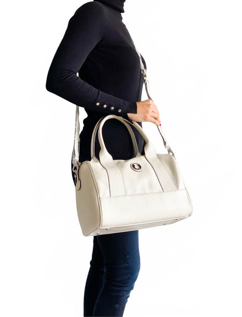 Cartera Beige