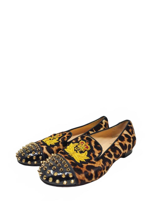 Baletas "Pony Hair Print Spikes"