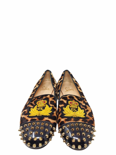 Baletas "Pony Hair Print Spikes"
