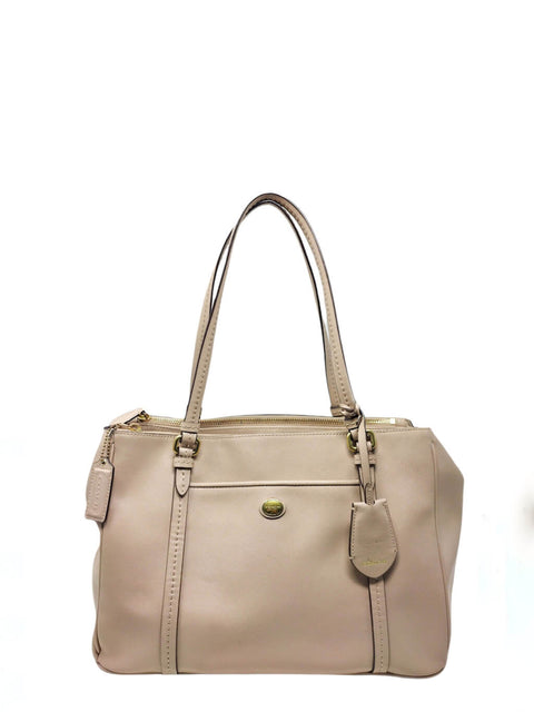 Cartera Beige