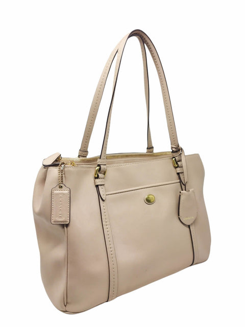 Cartera Beige