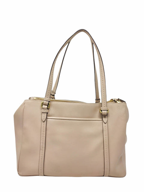 Cartera Beige