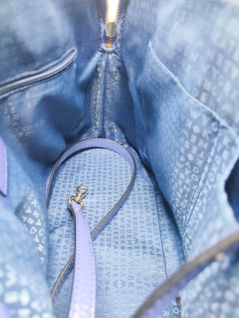 Cartera Azul