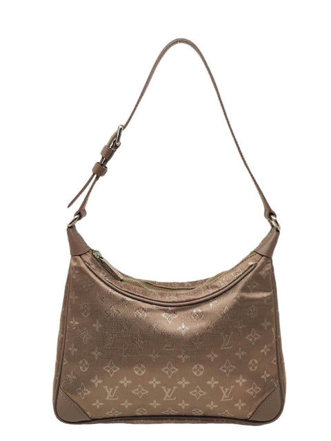 Bolso "Monogram Satin Mini Boulogne Bag"