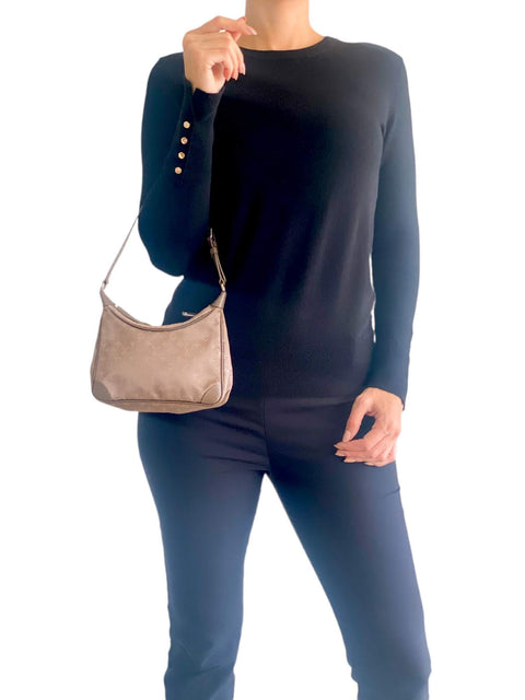 Bolso "Monogram Satin Mini Boulogne Bag"