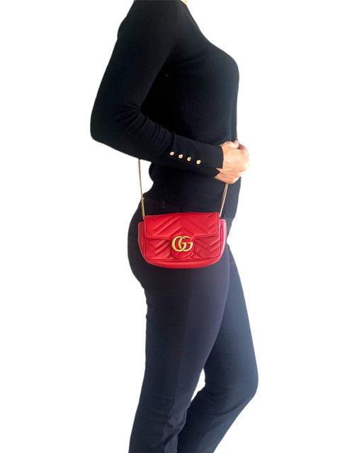 Cartera "GG Marmont matelassé leather super mini bag"