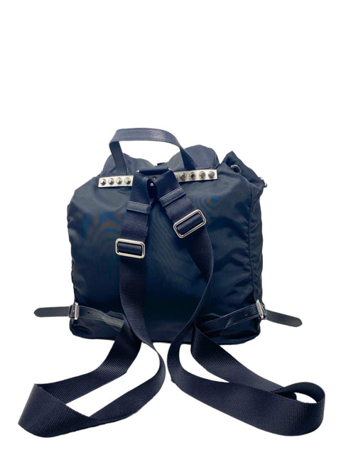 Morral "Nylon New Vela Studded Backpack"