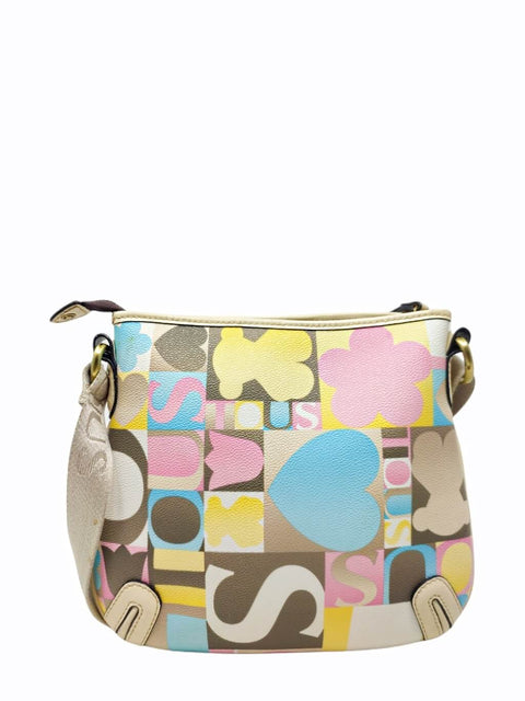 Cartera Beige