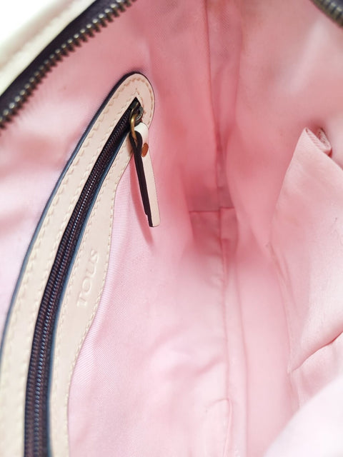 Cartera Beige