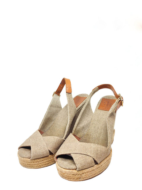 Sandalias Beige