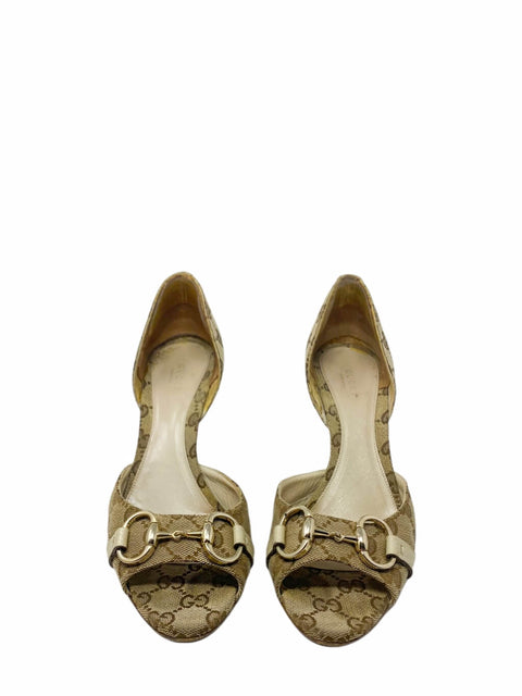 Sandalias "GG Canvas D'Orsay Pumps"