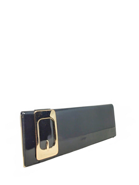 Cartera "Romy Patent Leather Clutch"