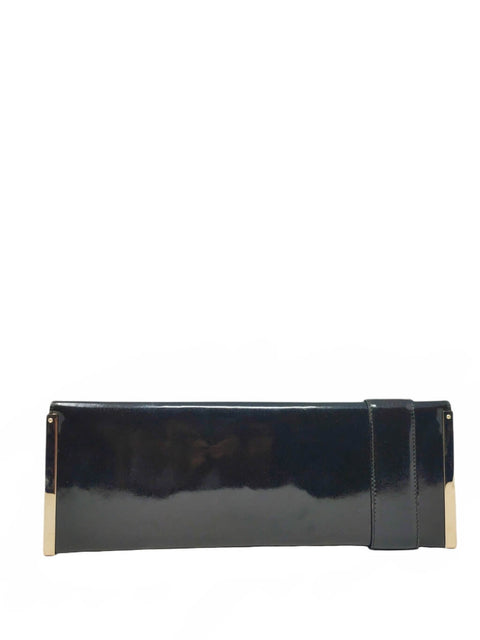 Cartera "Romy Patent Leather Clutch"