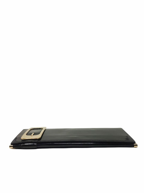 Cartera "Romy Patent Leather Clutch"